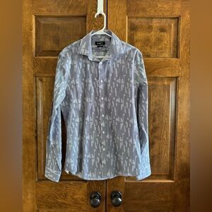 DKNY Slim-Fit Stretch Dress Shirt - Men's Size 15 1/2 with Sleeve Length 34/35